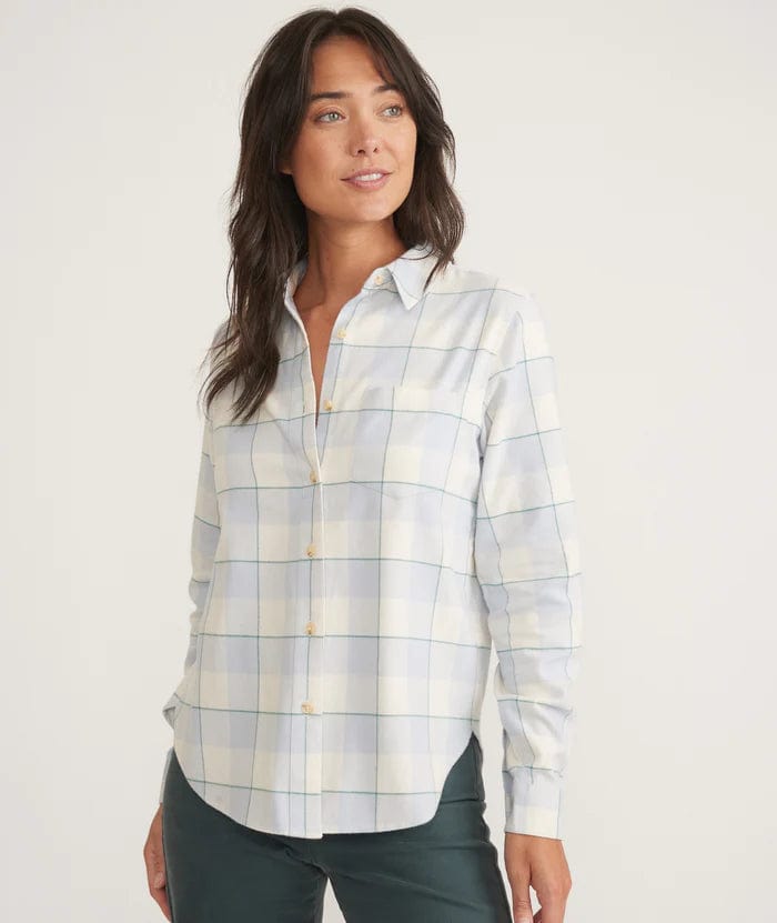 Load image into Gallery viewer, Cool Plaid / SM Marine Layer Monterey Flannel - Women&#39;s Marine Layer
