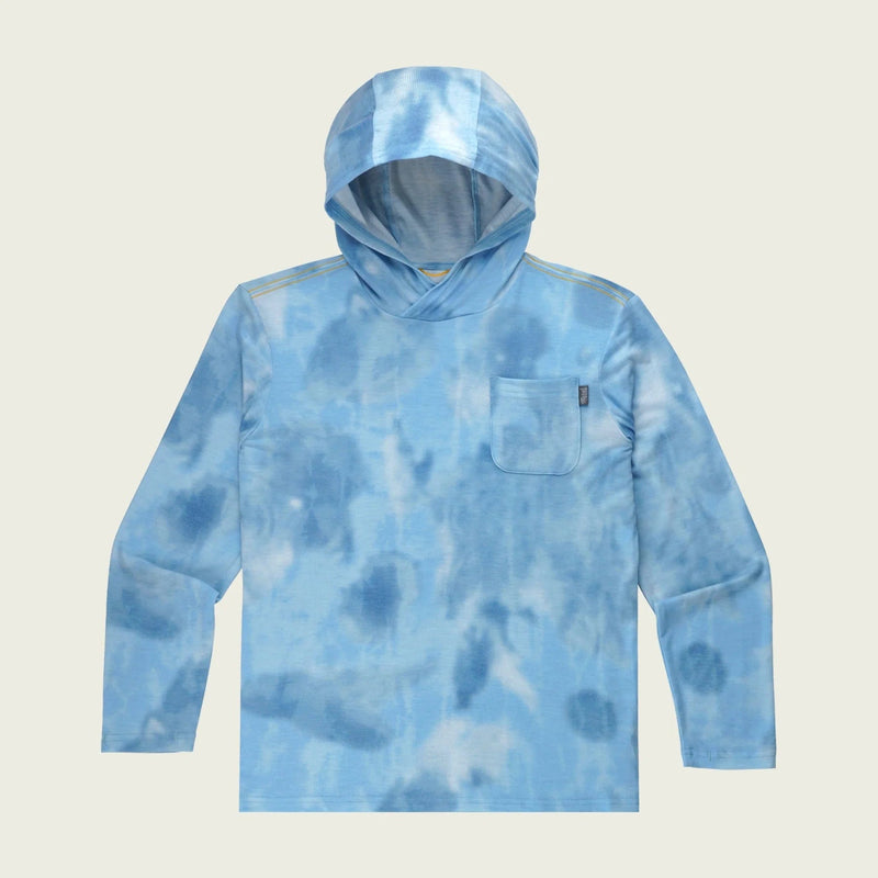 Load image into Gallery viewer, Light Blue Salt Camo / Youth SM Marsh Wear Buxton Hagood Hoody - Youth Marsh Wear
