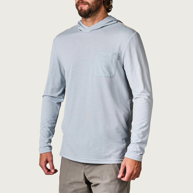 Load image into Gallery viewer, Smoke Heather / MED Marsh Wear Buxton Tech Hoodie - Men&#39;s Marsh Wear
