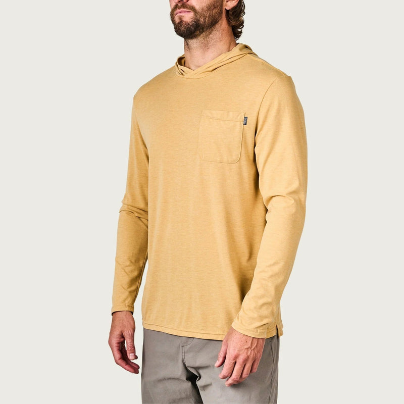 Load image into Gallery viewer, Wheat Heather / MED Marsh Wear Buxton Tech Hoodie - Men&#39;s Marsh Wear
