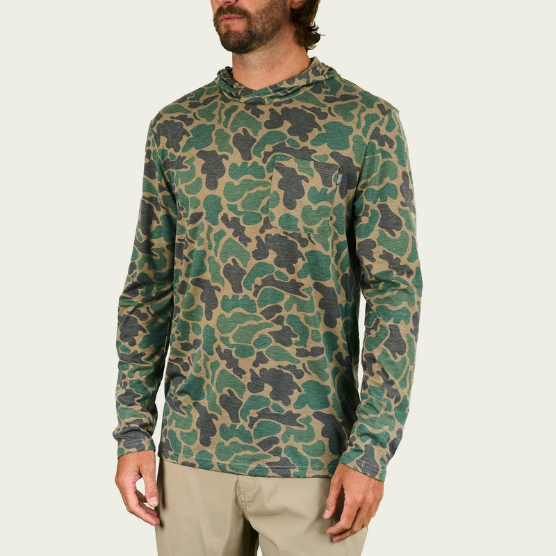 Load image into Gallery viewer, Green Mallard Camo / SM Marsh Wear Buxton Tech Hoodie - Men&#39;s Marsh Wear
