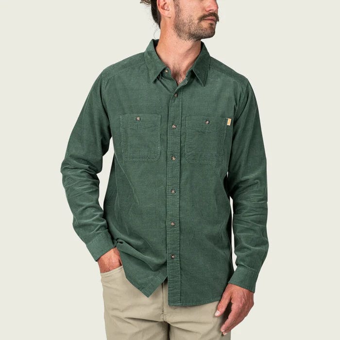 Load image into Gallery viewer, Duck Green / MED Marsh Wear Cody Cord Shirt - Men&#39;s Marsh Wear Cody Cord Shirt - Men&#39;s Marsh Wear
