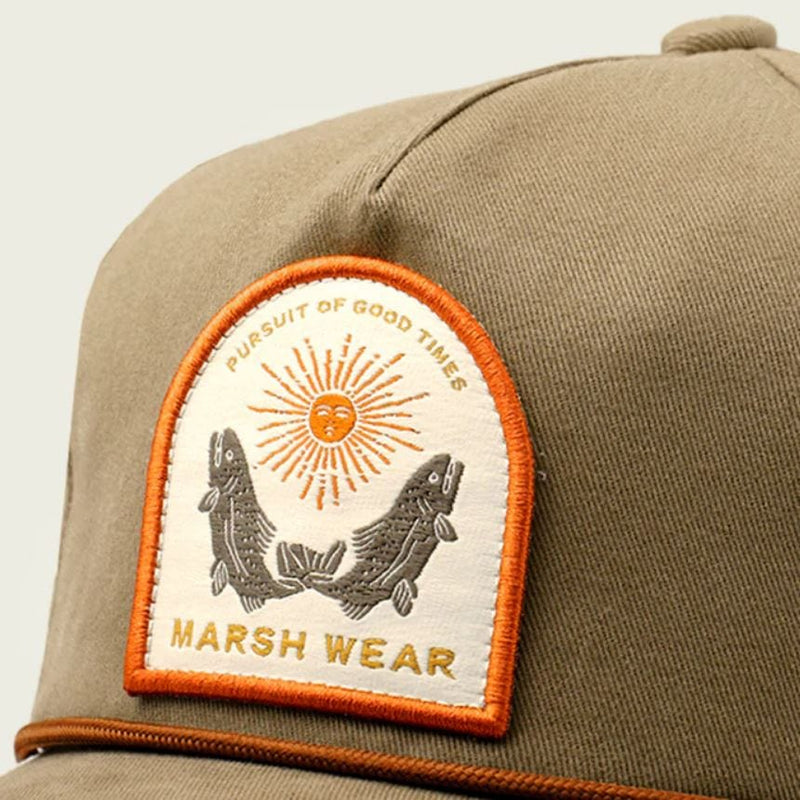Load image into Gallery viewer, Sand Marsh Wear Double Up Hat in Sand Marsh Wear Double Up Hat in Sand Marsh Wear
