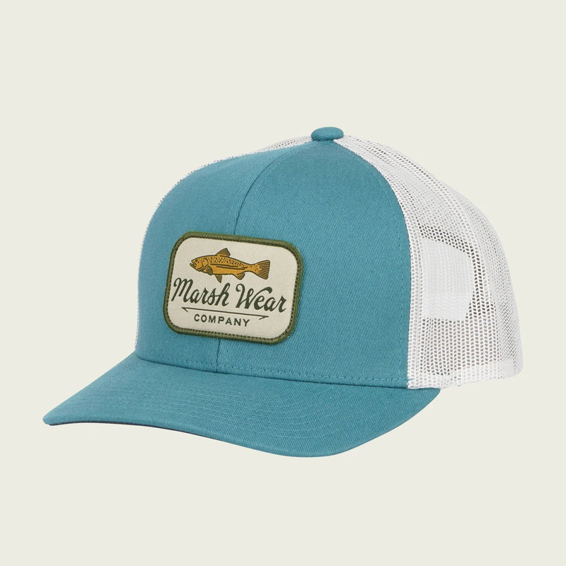 Load image into Gallery viewer, Storm Blue Marsh Wear Hunter Trucker Hat Marsh Wear

