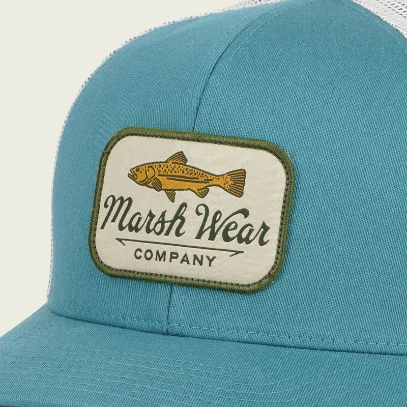 Load image into Gallery viewer, Storm Blue Marsh Wear Hunter Trucker Hat Marsh Wear
