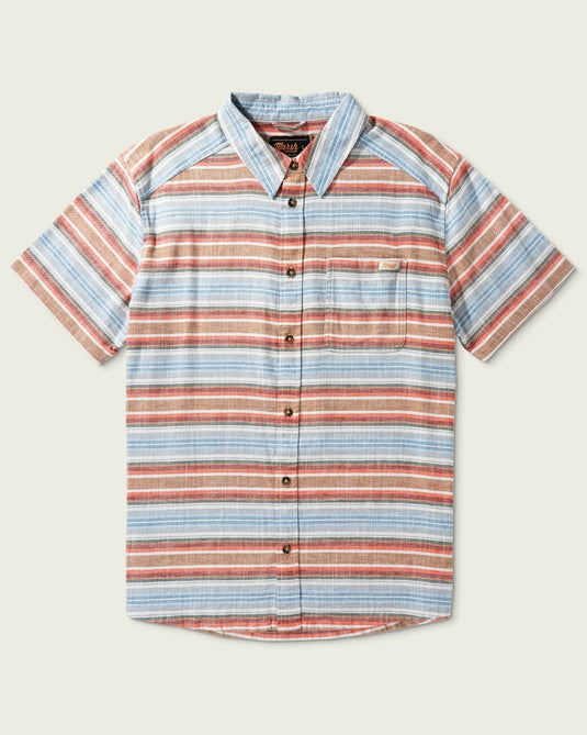 Spicy Orange / SM Marsh Wear Men's Layday Button Up in Spicy Orange Marsh Wear Men's Layday Button Up in Spicy Orange Marsh Wear