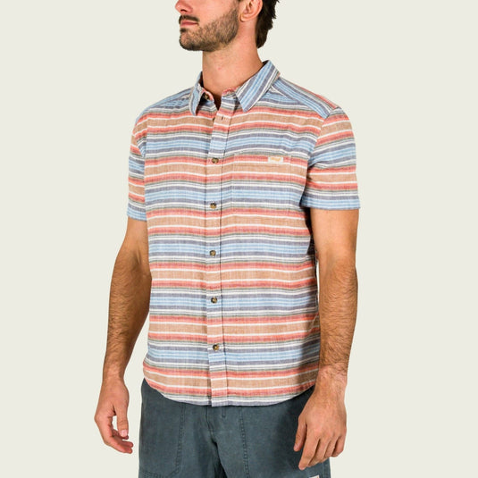 Marsh Wear Men's Layday Button Up in Spicy Orange Marsh Wear Men's Layday Button Up in Spicy Orange Marsh Wear