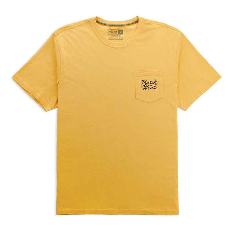 Load image into Gallery viewer, Marsh Wear Men&#39;s Snappy Tee in Wheat Marsh Wear Men&#39;s Snappy Tee in Wheat Marsh Wear
