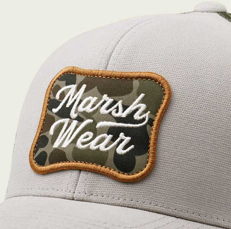 Load image into Gallery viewer, Stone Marsh Wear Roadside Trucker in Stone Marsh Wear Roadside Trucker in Stone Marsh Wear
