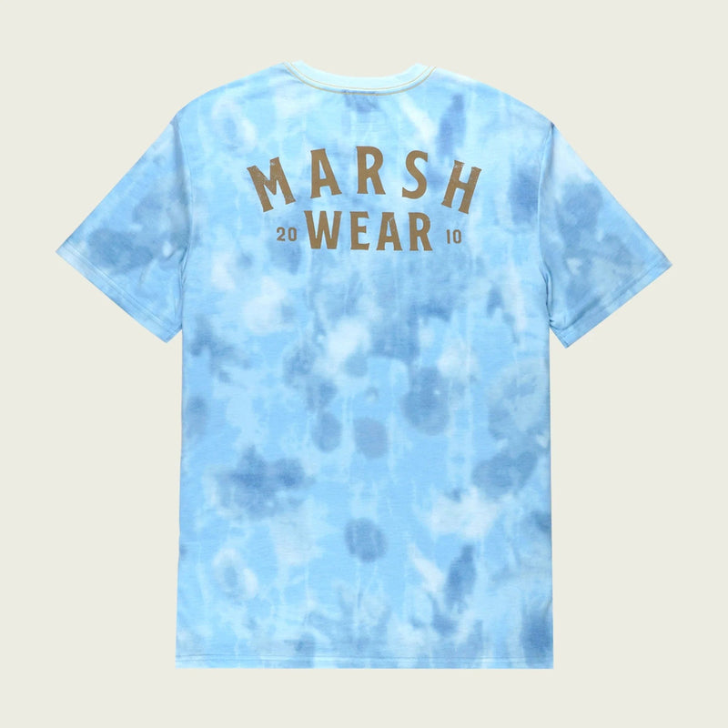 Load image into Gallery viewer, Light Blue Salt Camo / SM Marsh Wear Stackhouse Performance Shortsleeve Tee - Men&#39;s Marsh Wear
