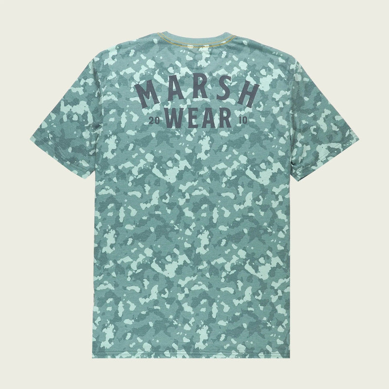 Load image into Gallery viewer, Lily Pad Foxhole Camo / SM Marsh Wear Stackhouse Performance Shortsleeve Tee - Men&#39;s Marsh Wear
