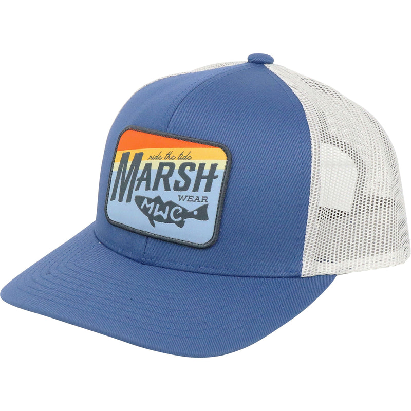 Load image into Gallery viewer, Sunset Blue / One Size Marsh Wear Sunset Marsh Trucker Hat Marsh Wear
