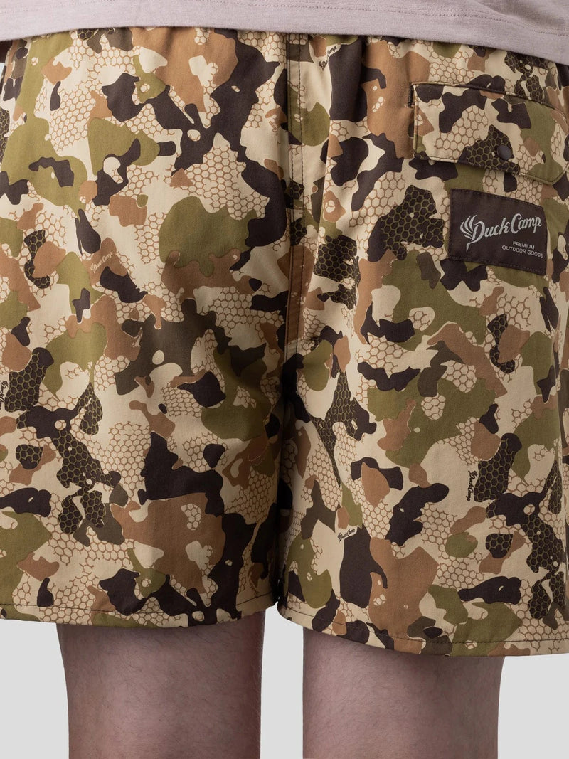 Load image into Gallery viewer, Men&#39;s Camo Duck Camp Scout Shorts 5In Men&#39;s Camo Duck Camp Scout Shorts 5In Duck Camp
