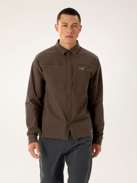 Men's Cronin Insulated Overshirt in Carob Men's Cronin Insulated Overshirt in Carob Arcteryx