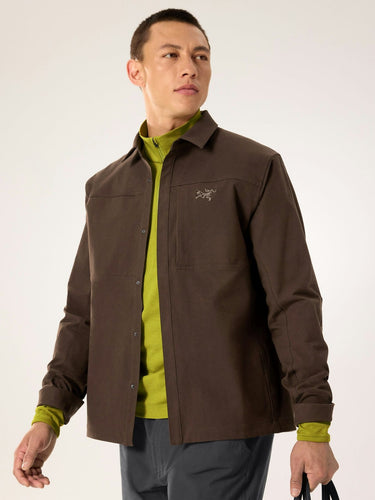 Men's Cronin Insulated Overshirt in Carob Men's Cronin Insulated Overshirt in Carob Arcteryx