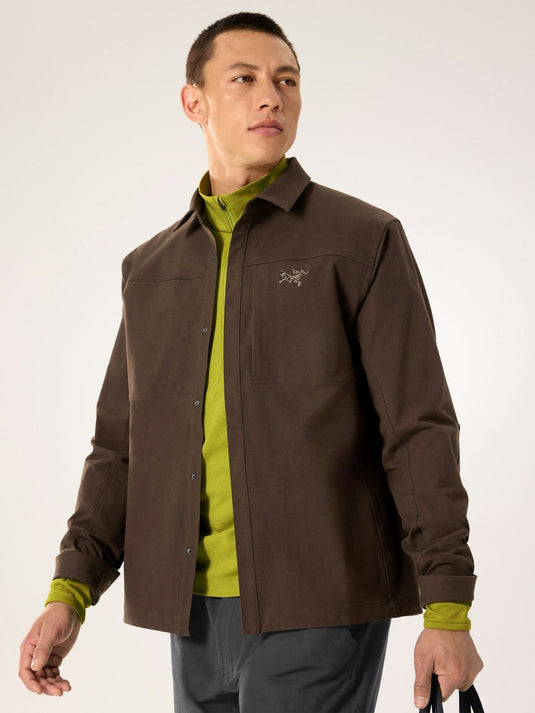 Men's Cronin Insulated Overshirt in Carob Men's Cronin Insulated Overshirt in Carob Arcteryx