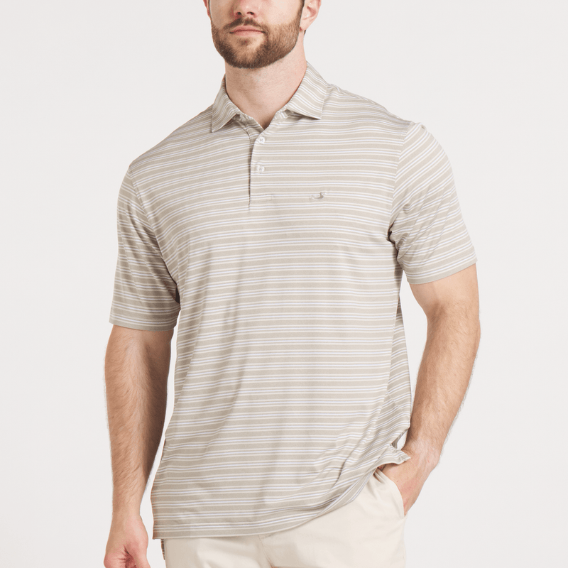 Load image into Gallery viewer, Men&#39;s Southern Marsh Maybourne Fl Stripe Polo Men&#39;s Southern Marsh Maybourne Fl Stripe Polo Southern Marsh
