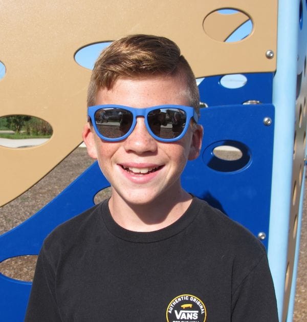 Load image into Gallery viewer, Cosmic Blue / Ages 8-12+ Minishades Polarized Sunglasses Cosmic Blue - Kids&#39; Minishades
