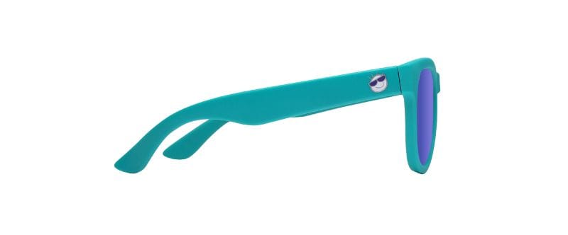 Load image into Gallery viewer, Teal Ocean / Ages 0-3 Minishades Polarized Sunglasses Teal Ocean- Kids&#39; Minishades
