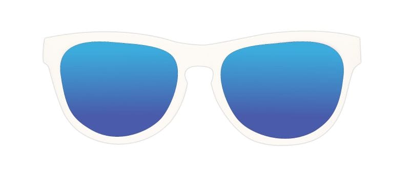 Load image into Gallery viewer, White / 8-12+ Minishades Polarized Sunglasses White Cloud - Kids&#39; Minishades
