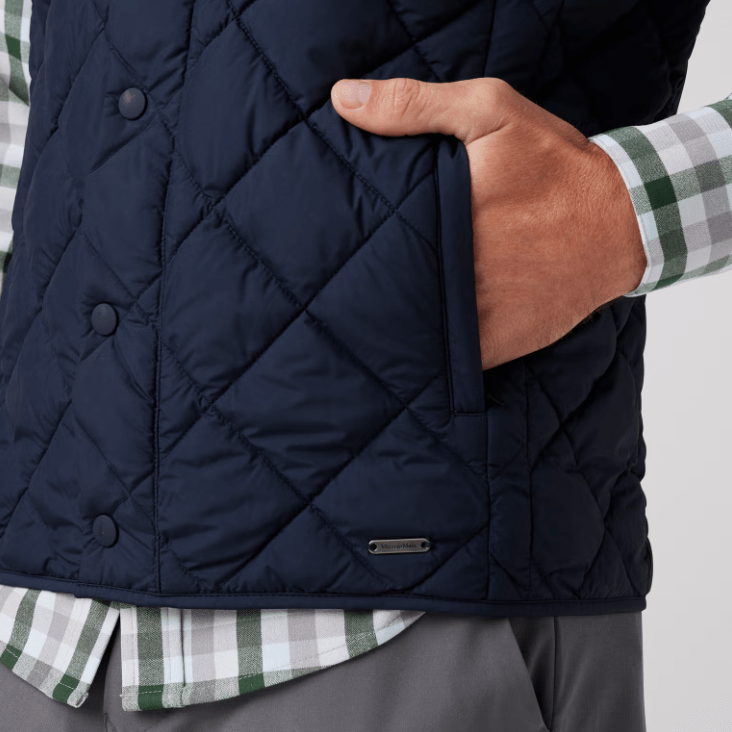 Load image into Gallery viewer, Mizzen + Main Belmont Quilted Vest - Men&#39;s Mizzen + Main Belmont Quilted Vest - Men&#39;s Mizzen + Main
