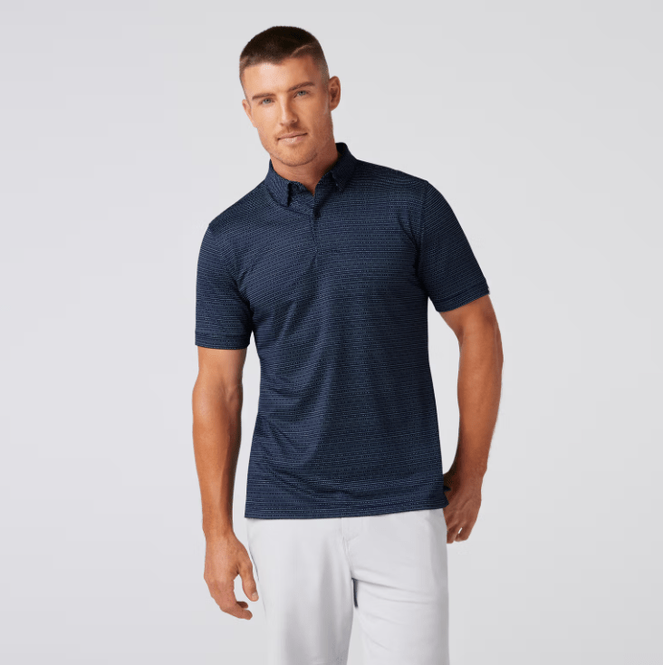 Load image into Gallery viewer, Mizzen + Main Halyard Shortsleeve Polo Trim Fit - Men&#39;s Mizzen + Main Halyard Shortsleeve Polo Trim Fit - Men&#39;s Mizzen + Main
