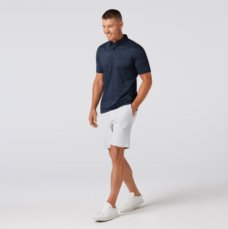 Load image into Gallery viewer, Mizzen + Main Halyard Shortsleeve Polo Trim Fit - Men&#39;s Mizzen + Main Halyard Shortsleeve Polo Trim Fit - Men&#39;s Mizzen + Main
