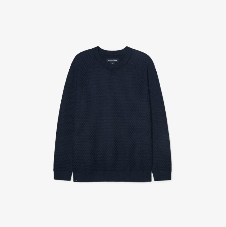 Load image into Gallery viewer, Navy Solid / MED Mizzen + Main Hilcrest Crewneck - Men&#39;s Mizzen + Main Hilcrest Crewneck - Men&#39;s Mizzen + Main
