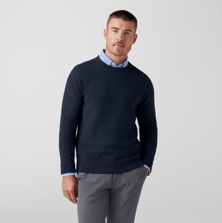 Load image into Gallery viewer, Mizzen + Main Hilcrest Crewneck - Men&#39;s Mizzen + Main Hilcrest Crewneck - Men&#39;s Mizzen + Main
