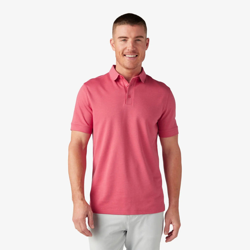 Load image into Gallery viewer, Red Clay Solid / MED Mizzen + Main Kent Shortsleeve Polo in Red Clay Solid  - Men&#39;s Mizzen + Main
