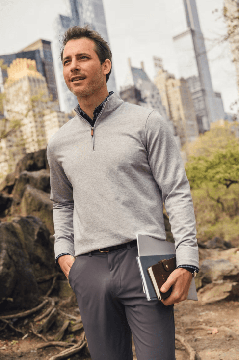 Load image into Gallery viewer, Mizzen + Main KPI Quarter Zip - Men&#39;s Mizzen + Main KPI Quarter Zip - Men&#39;s Mizzen + Main
