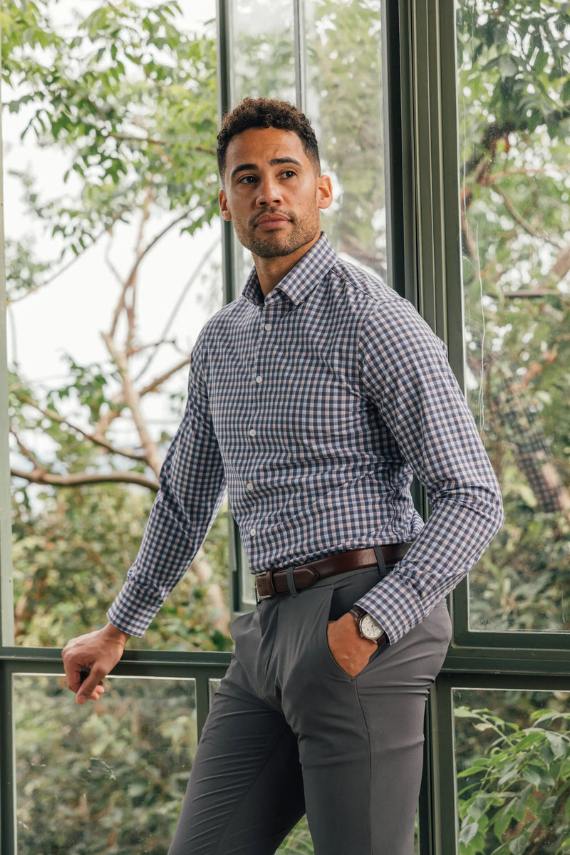 Load image into Gallery viewer, Mizzen + Main Leeward Longsleeve Dress Shirt - Men&#39;s Mizzen + Main
