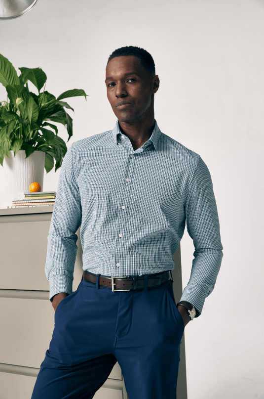 Mizzen + Main Leeward Longsleeve Dress Shirt - Men's Mizzen + Main Leeward Longsleeve Dress Shirt - Men's Mizzen + Main