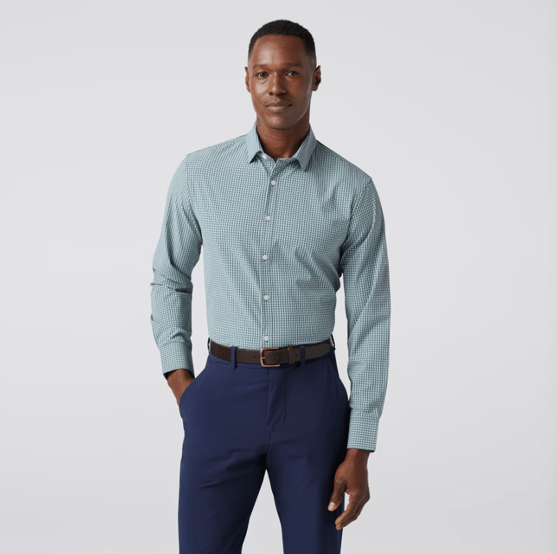 Load image into Gallery viewer, Mizzen + Main Leeward Longsleeve Dress Shirt - Men&#39;s Mizzen + Main Leeward Longsleeve Dress Shirt - Men&#39;s Mizzen + Main
