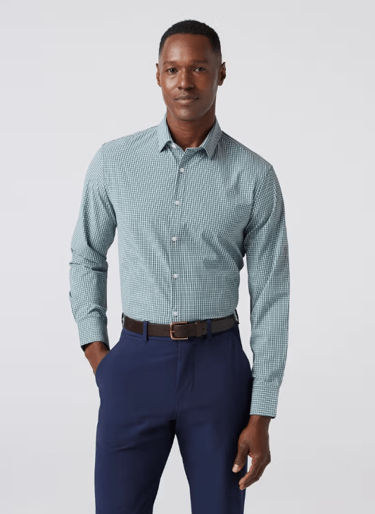 Load image into Gallery viewer, Mizzen + Main Leeward Longsleeve Dress Shirt Trim Fit - Men&#39;s Mizzen + Main Leeward Longsleeve Dress Shirt Trim Fit - Men&#39;s Mizzen + Main
