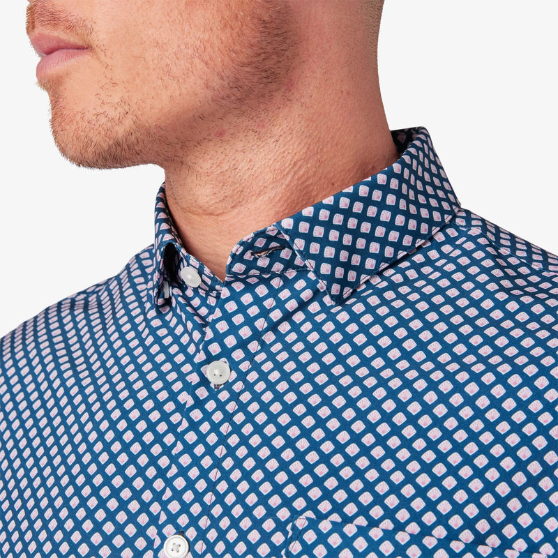 Load image into Gallery viewer, Mizzen + Main Leeward Shortsleeve Dress Shirt - Men&#39;s Mizzen + Main
