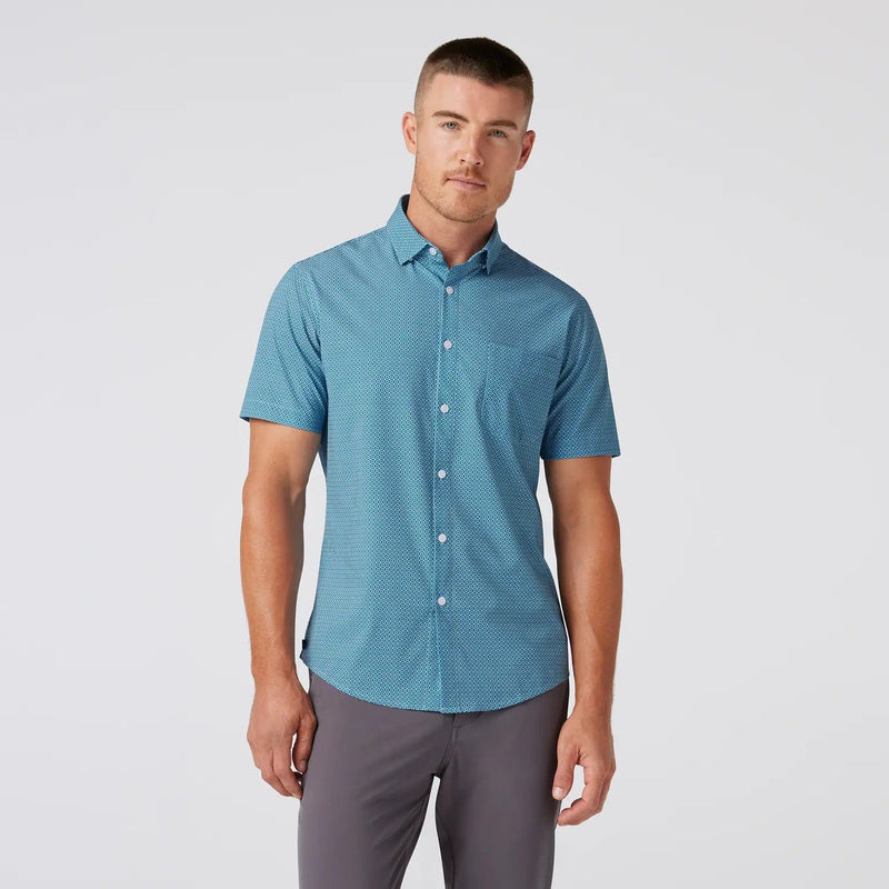 Load image into Gallery viewer, Mizzen + Main Leeward Shortsleeve Dress Shirt - Men&#39;s Mizzen + Main
