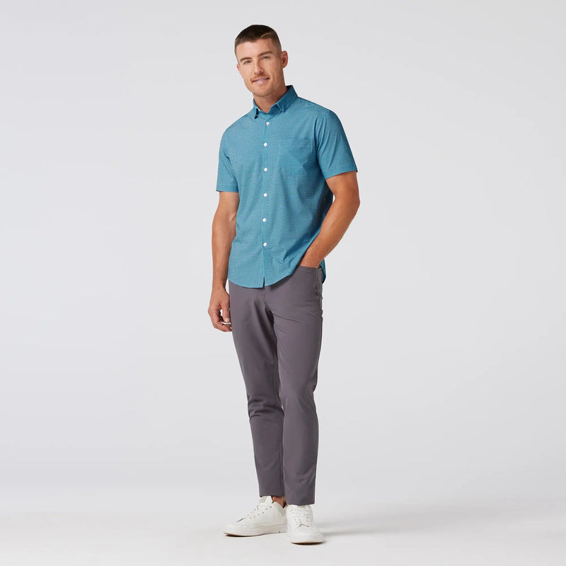 Load image into Gallery viewer, Mizzen + Main Leeward Shortsleeve Dress Shirt Trim - Men&#39;s Mizzen + Main
