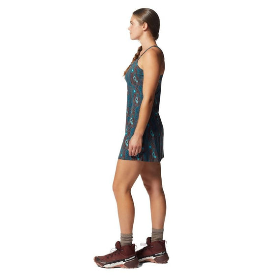 Clay Earth Geos Print / MED Mountain Hardwear Dynama Dress - Women's MOUNTAIN HARDWEAR