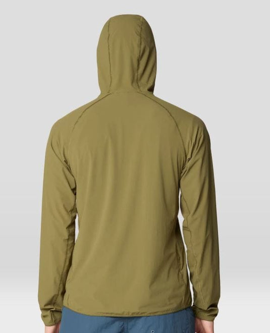 Mountain Hardwear Men's Sunshield Hoody in Combat Green Mountain Hardwear Men's Sunshield Hoody in Combat Green Mountain Hardwear