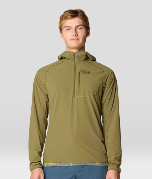 Combat Green / SM Mountain Hardwear Men's Sunshield Hoody in Combat Green Mountain Hardwear Men's Sunshield Hoody in Combat Green Mountain Hardwear