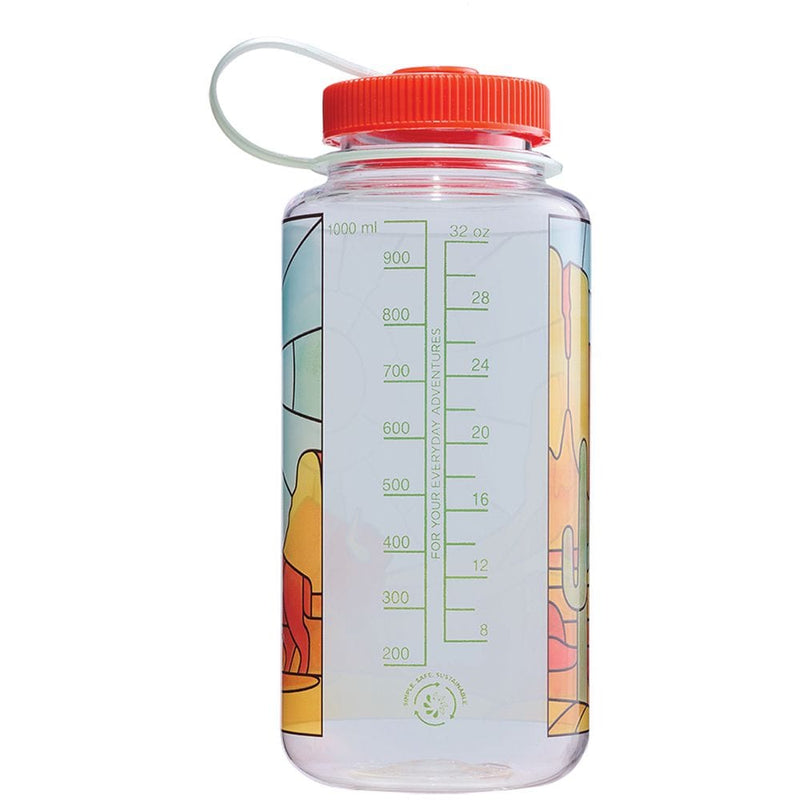 Load image into Gallery viewer, Stained Glass Desert Nalgene Wide Mouth 32oz Sustain Bottle Stained Glass Desert Nalgene Wide Mouth 32oz Sustain Bottle Stained Glass Desert Liberty Mountain Sports
