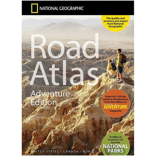 National Geographic Road Atlas: Adventure Edition Liberty Mountain Sports