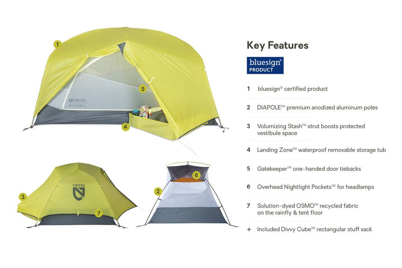 Load image into Gallery viewer, Birch Nemo Dagger Osmo 2P Tent in Birch Nemo Dagger Osmo 2P Tent in Birch Nemo
