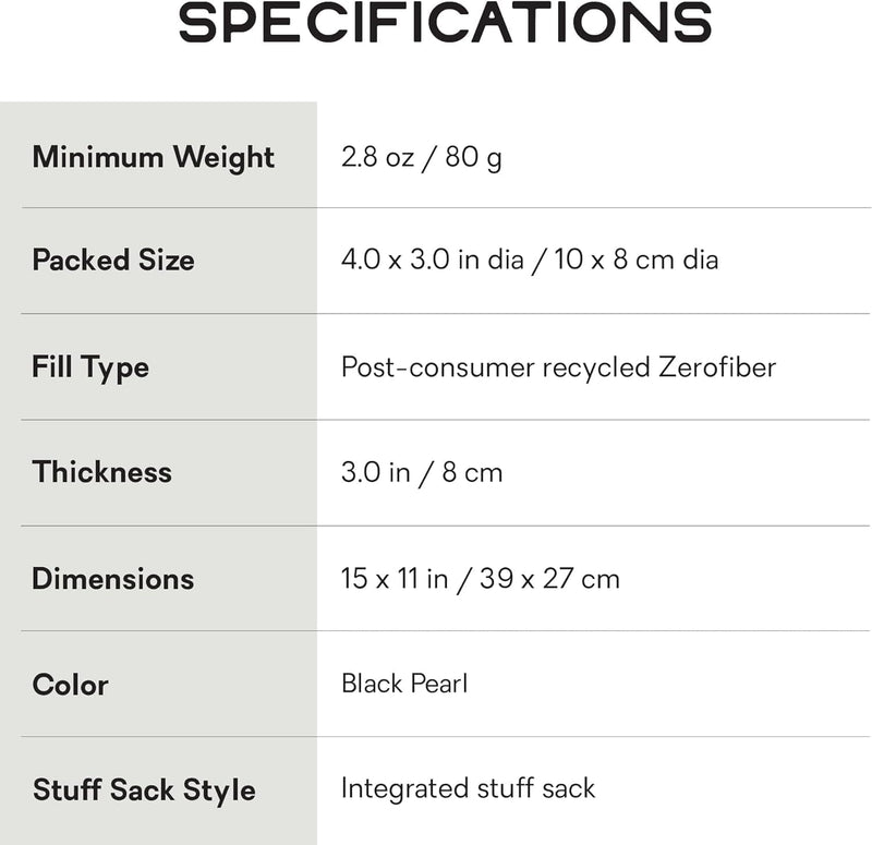 Load image into Gallery viewer, Black Pearl Nemo Fillo Elite Ultralight Pillow in Black Pearl Nemo Fillo Elite Ultralight Pillow in Black Pearl Nemo

