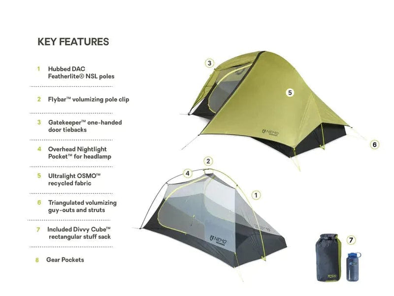 Load image into Gallery viewer, Nemo Hornet Osmo 2-Person Tent Nemo
