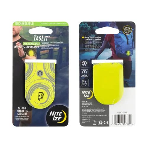 Load image into Gallery viewer, Neon Yellow Nite Ize Taglit Recharge Mag Led Marker Nite Ize
