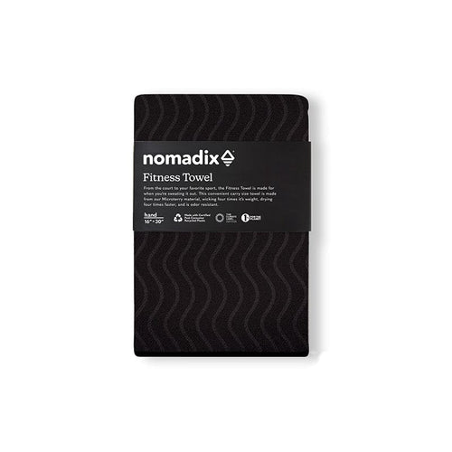 Nomadix Fitness Towel Regenerative Black Nomadix Fitness Towel Regenerative Black Nomadix