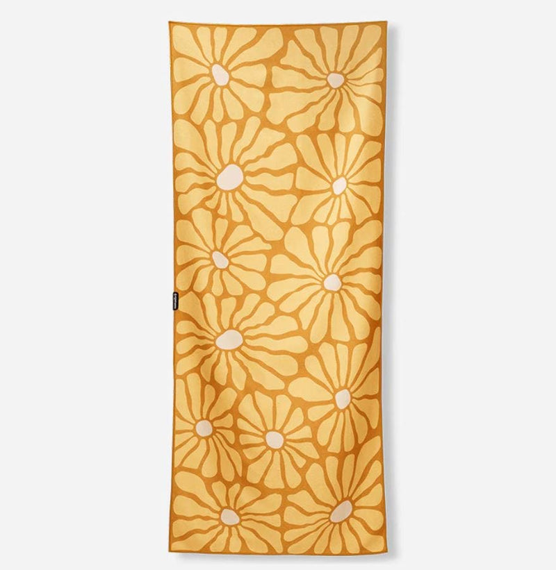 Load image into Gallery viewer, Nomadix Original Lazy Daisy Gold Towel Nomadix Original Lazy Daisy Gold Towel Nomadix
