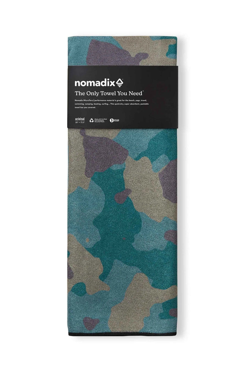 Load image into Gallery viewer, Camo Green Nomadix Original Towel: Camo Green Nomadix
